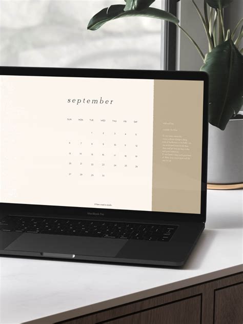 Desktop Wallpaper Calendar 2020 Macbook Desktop Calendar Minimal