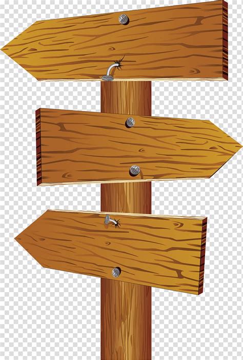 Cartoon Wood Sign Png Arrow Signs Clipart PNG Image Clip Art Library
