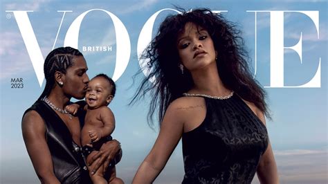 Rihanna A AP Rocky S Son Makes Vogue Debut