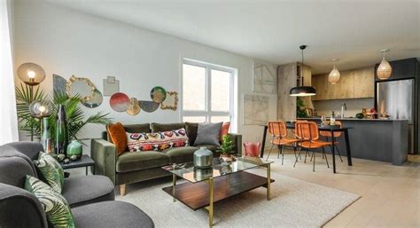 Choose a long, wooden dining table with a wooden chair. 48 Open Concept Kitchen, Living Room and Dining Room Floor ...
