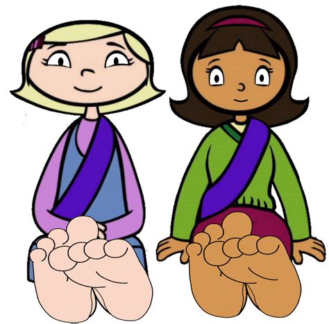 Violet And Beckys Super Cute Feet 2 By Thevideogameteen On Deviantart