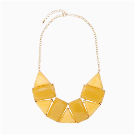 Candy Shaped Necklace In Yellow Dailylook