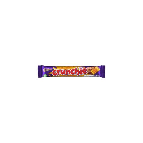 cadbury crunchie chocolate bar 40g