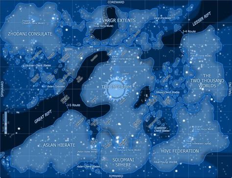 Cosmographer 3 Traveller Rpg Science Fiction Map