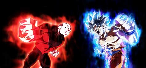 Dragon Ball Super Goku Ultra Instinct Mastered Vs Jiren