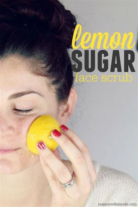 Super Easy Homemade Lemon Sugar Face Scrub That You Can Do In Less Than