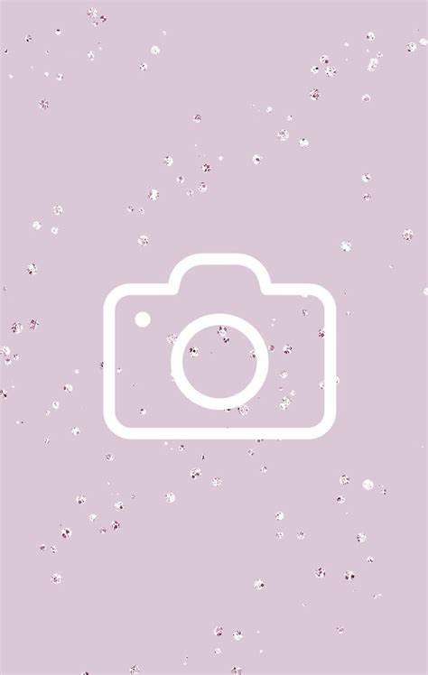 82 Camera App Icon Aesthetic Purple ~ Design Png