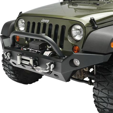 Paramount Automotive Full Width Front Bumper With Fog Light Housing And