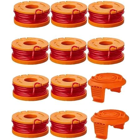Amazon Com Trimmer Spool Line For WorxEdger Spool Compatible With