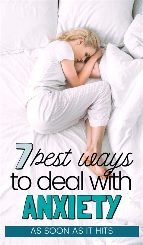 Best Ways To Deal With Anxiety Fast But First Joy