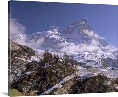 Monte Cervino Matterhorn Cervin From The Italian Side Aosta Italy