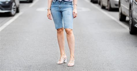 How To Wear Heels With Shorts Popsugar Fashion