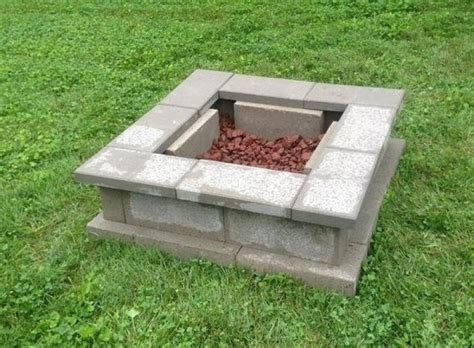 Round cinder block fire pit. 10 Easy DIY Fire Pits You Can Make For Under $100