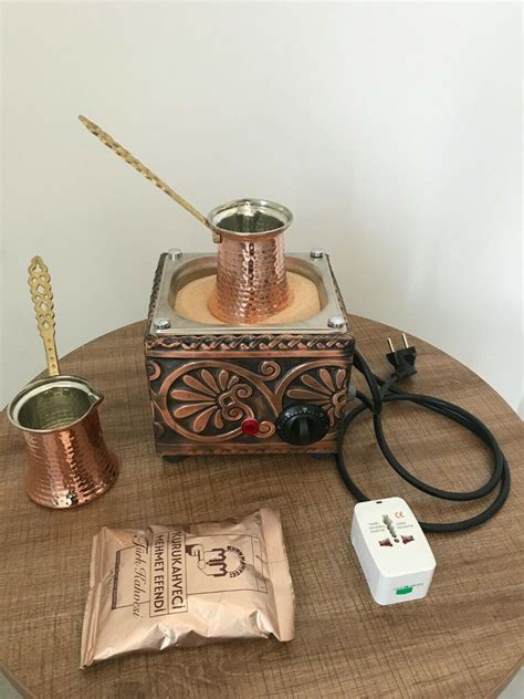 Copper Sand Turkish Arabic Coffee Maker Electric Coffee Brewer Machine