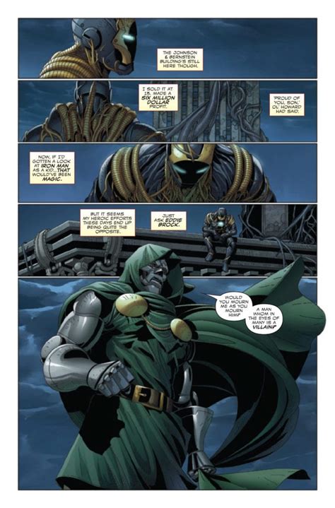 Marvel Comics Exclusive Preview King In Black Iron Mandoctor Doom 1