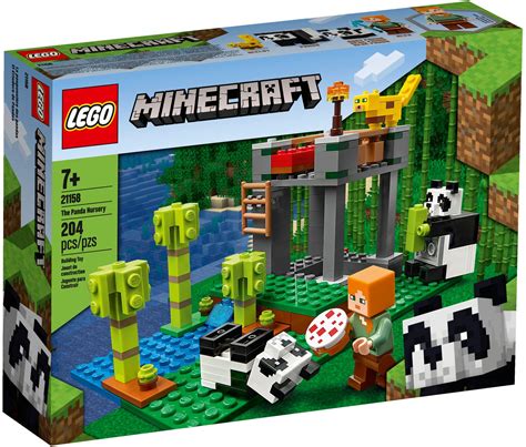 Buy Lego Minecraft The Panda Nursery 21158