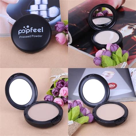 Buy 6 Colors Single Color Foundation Dry Pressed Powder Smooth Whitening Oil