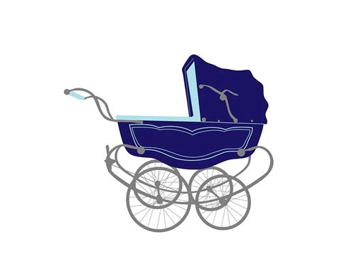 Gambar Stroller Bayi Kartun Clipart Best