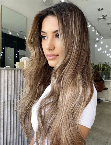 chocolate brown and blonde hair get the perfect blend with these gorgeous hairstyles click