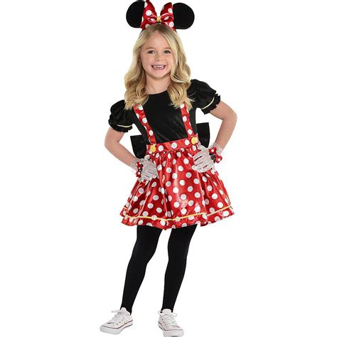 Baby Disney Red Polka Dot Minnie Mouse Halloween Costume T Party City