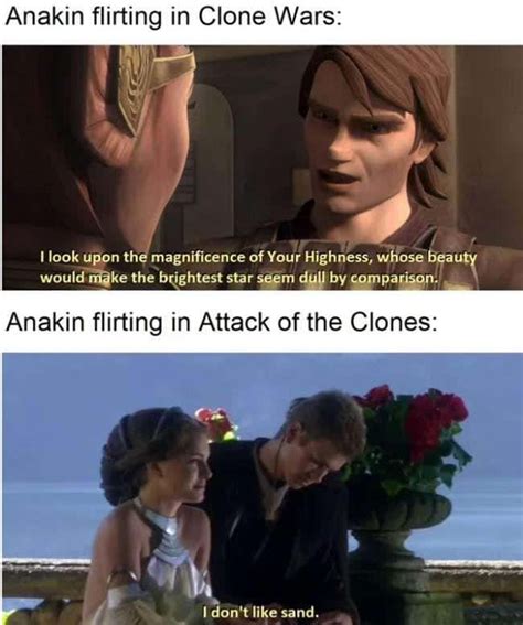 21 Anakin And Padmé Memes That Hate Sand They Hate Sand Right