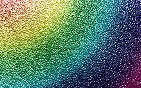 Download wallpapers water drops texture, 4k, rainbow, water drops, water backgrounds, drops 