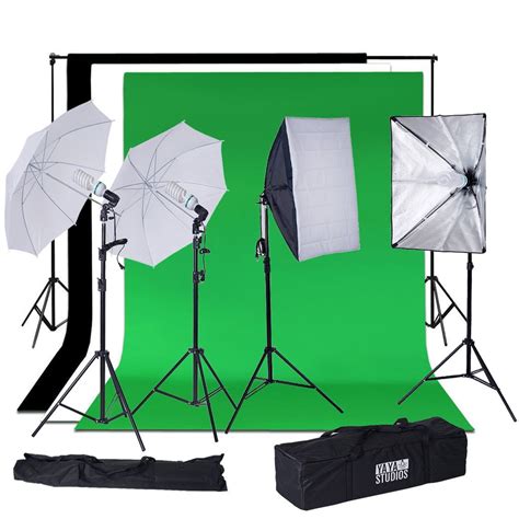 Balsacircle Photography Video Studio Umbrella Lighting Kit With