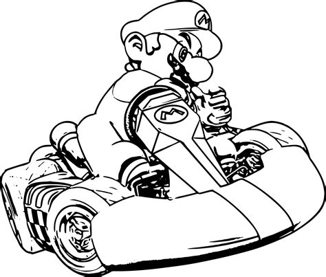 Coloriage Super Mario Cool Stock Coloriage Mario Kart 8 à Imprimer