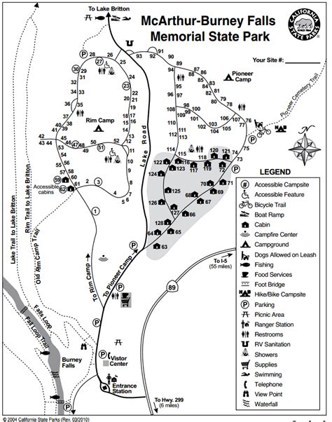 Fall Creek Falls Campground Map Maping Resources