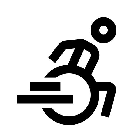Disabled Handicap Symbol Png Transparent Image Download Size 1600x1600px