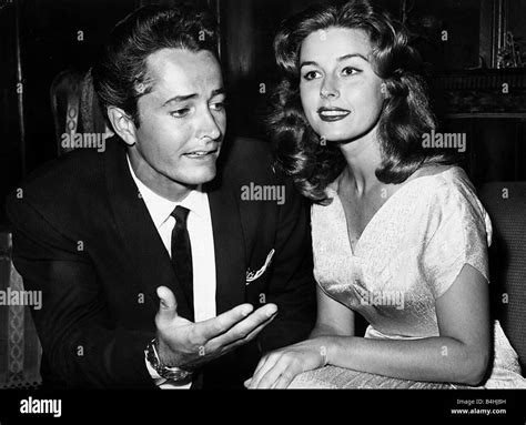 John Derek And Elaine Stewart 1954 Stock Photo Alamy