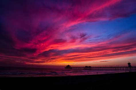 Sunset At Huntington Beach 2