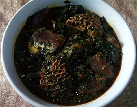 How To Make Vegetable Soup With Only Water Leaf And Ugu Pumpkin