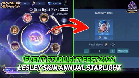 jadwal starlight 2022
