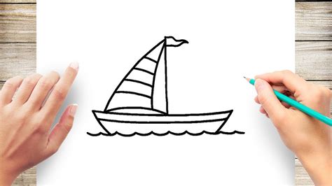 How To Drawing Boat Draw Spaces