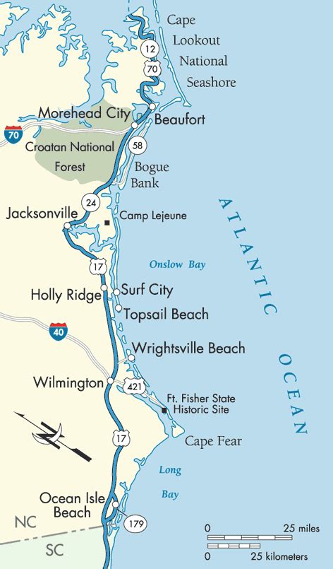 Nc Coastal Map Gadgets 2018