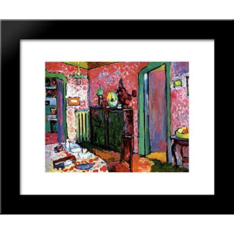 Interior My Dining Room 20x24 Framed Art Print By Wassily Kandinsky