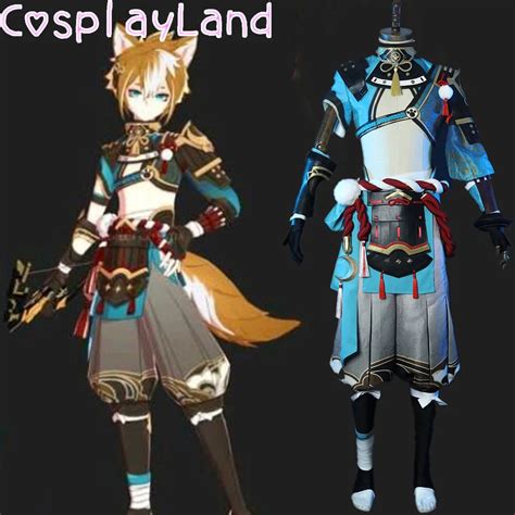 Genshin Impact Gorou Cosplay Costume Outfits Halloween Carnival Suit