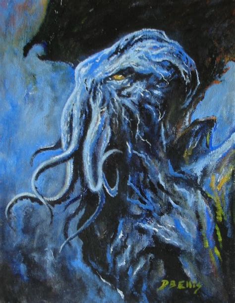 Cthulhu Painting At Explore Collection Of Cthulhu