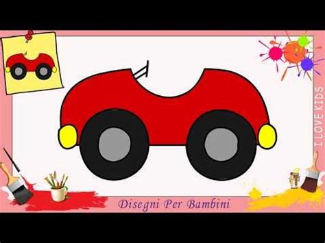 Virus disegno per bambini : Disegni di auto FACILI per bambini | Come disegnare una ...