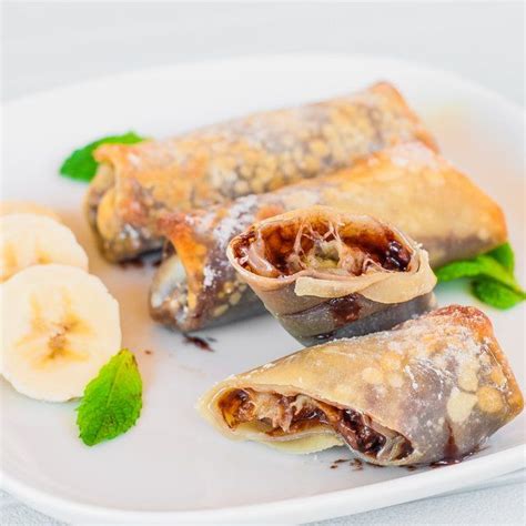 Spicy Baked Mexican Chicken Egg Rolls Jo Cooks Nutella Rolls