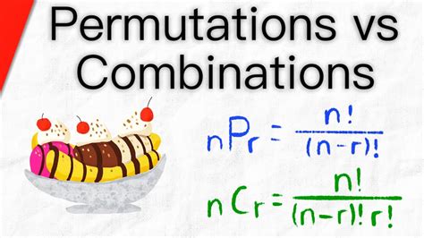 Difference Between Permutations And Combinations Discrete Math