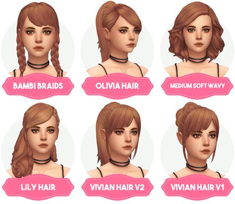 Sims 4 Cc Hair Maxis Match Tumblr Iseelilangel