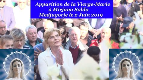 Apparition De La Vierge Marie 2019 - Apparition de la Vierge Marie le 2 Juin 2019 Medjugorje - YouTube