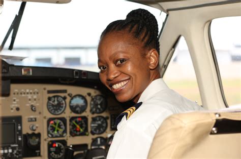 Meet South Africas First Black Female Police Pilot Refilwe Ledwaba