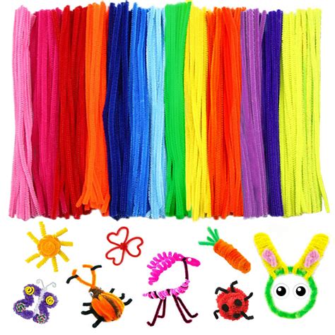 Pipe Cleaners Craft Chenille Stems 360 Pieces 30 Assorted Colors For