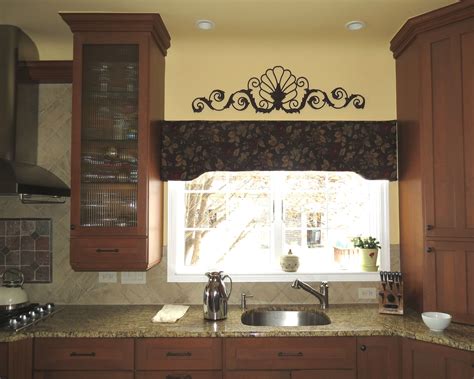 Love The Way This Cornice Complements The Kitchen Custom Upholstery