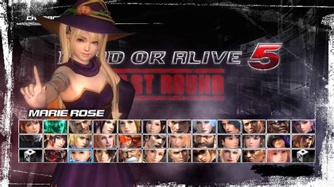 Buy Dead Or Alive 5 Last Round Marie Rose Halloween Costume 2014