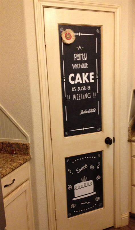 See more ideas about pantry door, pantry, pantry design. Chalkboard pantry door - on the inside for grocery list ...