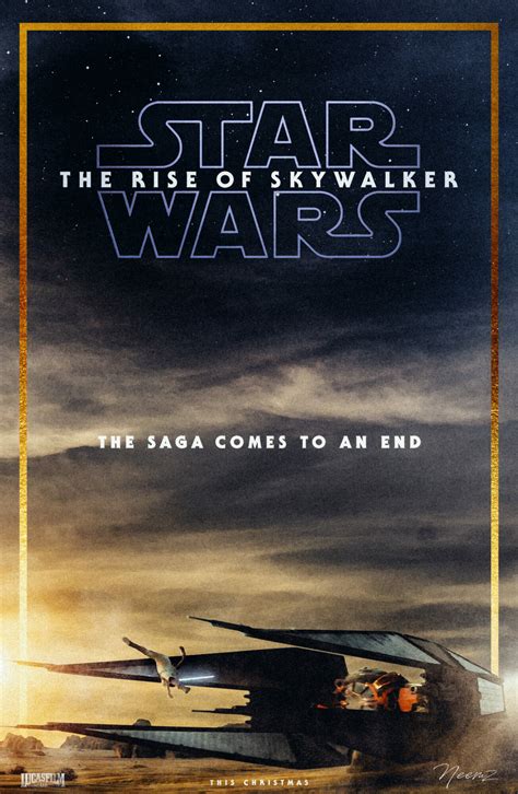 Star Wars Episode Ix The Rise Of Skywalker Movie Poster Posterspy